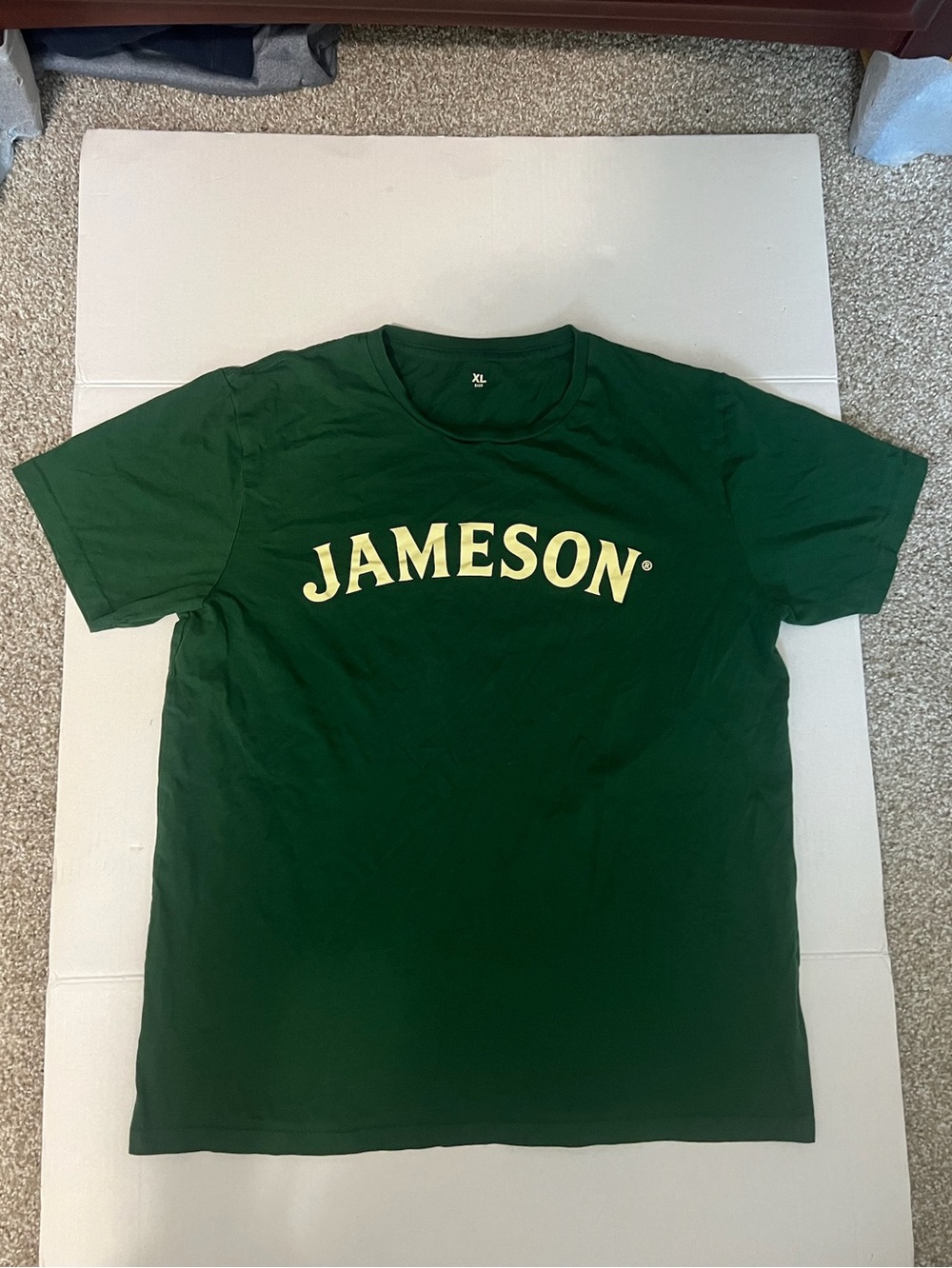 Men’s Jameson Taste Responsibly Green T-shirt size: XL